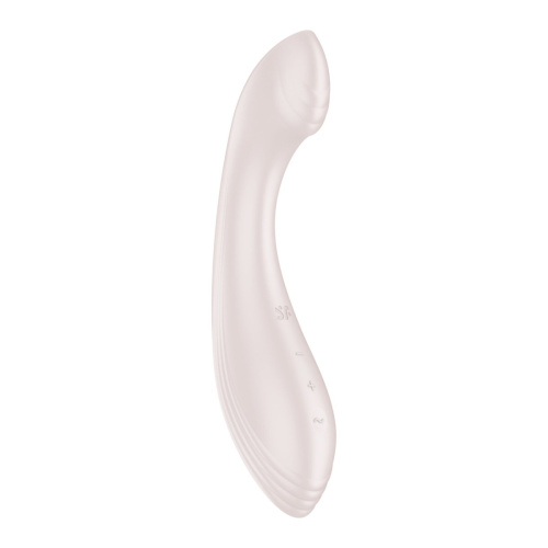 Satisfyer G-Force Beige - Вибратор, 19 см (бежевый)