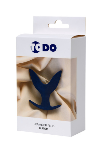 ToDo By Toyfa Bloom - Анальная пробка, 9,5х7 см (синий)