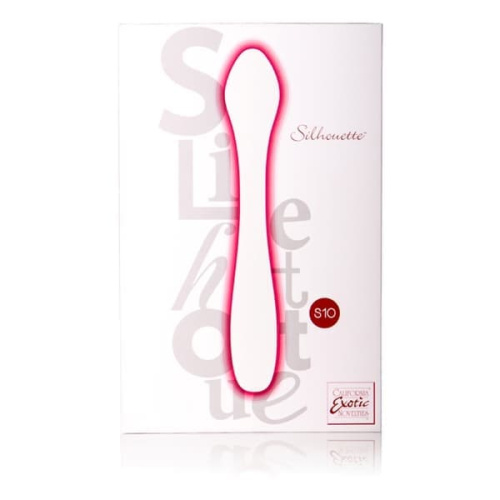 California Exotic Novelties Silhouette S10 - Интимный вибромассажер, 16.5х3.25 см (розовый)