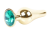 Boss Jewellery Gold Butt Plug Green - Анальна пробка з кристалом, 9,5х3 см (зеленый) Boss Jewellery Gold Butt Plug Green - Анальна пробка з кристалом, 9,5х3 см (зеленый)