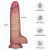 Реалистичный фаллоимитатор LoveToy Sliding Skin Pro II Dual Layer Silicone Dong, 21,5 см
