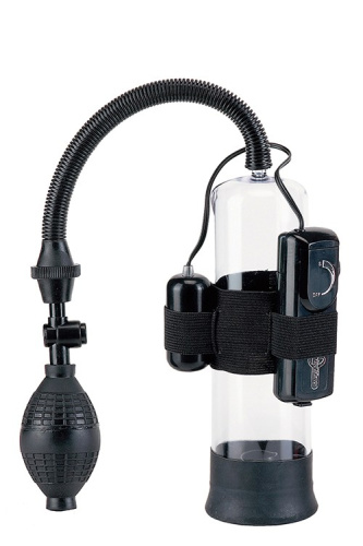 Seven Creations Power Pump - вакуумна помпа з вібрацією, 18х6 см - купити в Києві, Україні