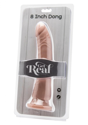 Фаллоимитатор на присоске Get Real, 20.5 см