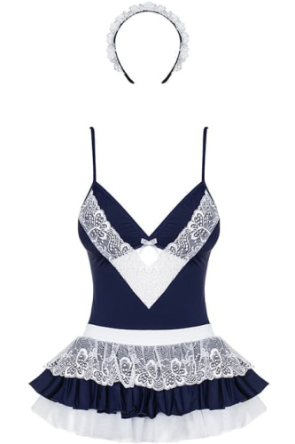 Костюм горничной Obsessive 872-CST-6 costume (S/M)