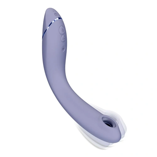 Womanizer OG Lilac + Лубрикант 50 мл - Вакуумний вібратор для точки G, 17,6 см (фіолетовий) - купити в Києві, Україні