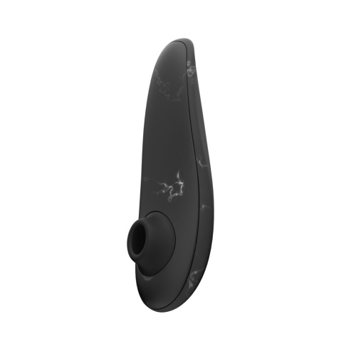 Womanizer Marilyn Monroe Classic 2 + Лубрикант 50 мл - Вакуумный стимулятор (чёрный мрамор)