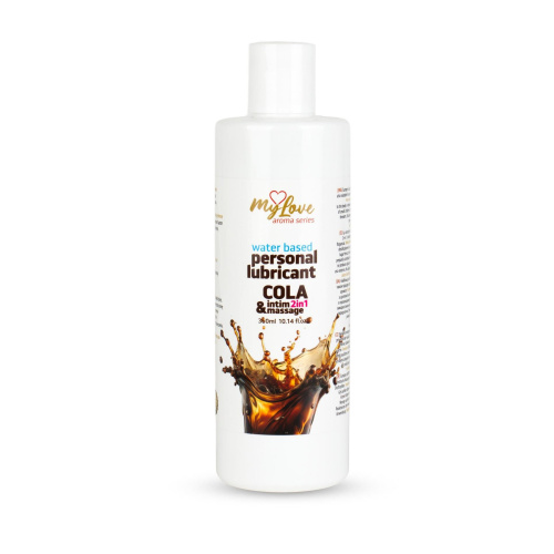 2в1 лубрикант и массажный гель - MyLove Aroma Series Intim&Massage Cola, 300 мл