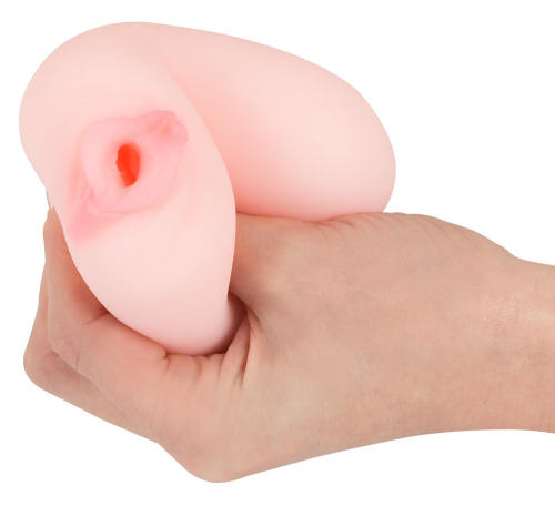 You2Toys Pocket Pussy mini компактный мастурбатор вагина в пластиковом футляре, 9.8х0.6 см