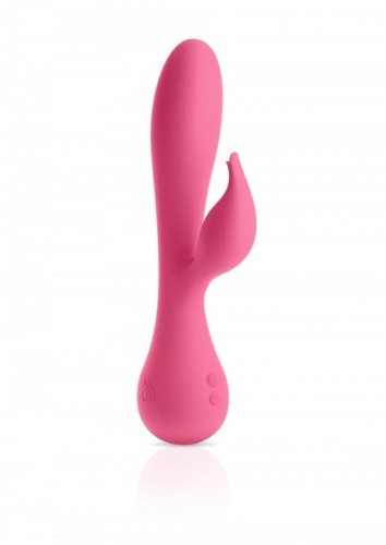 Jimmy Jane Glo Rabbit Heating Vibrator - вибратор-кролик, 10.8х3.8 см