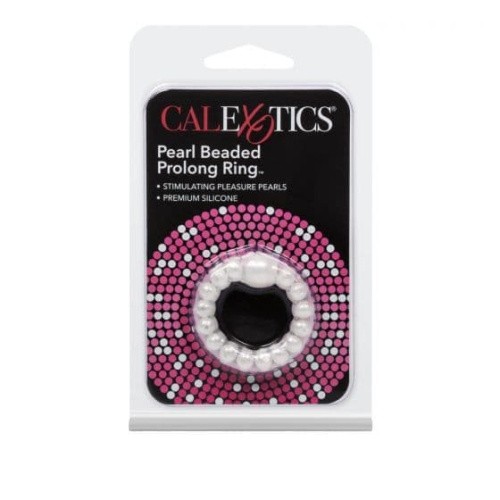 Кольцо на пенис Pearl Beaded Prolong Ring (серый)