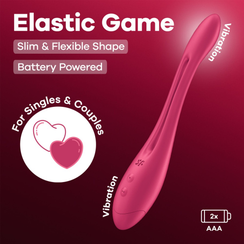 Вибратор для пар Satisfyer Elastic Game Battery Series
