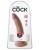 Фаллоимитатор на присоске King Cock 7, 18х4 см (телесный)