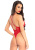 Leg Avenue Floral lace thong teddy - Боди, OS (красный) Leg Avenue Floral lace thong teddy - Боди, OS (красный)
