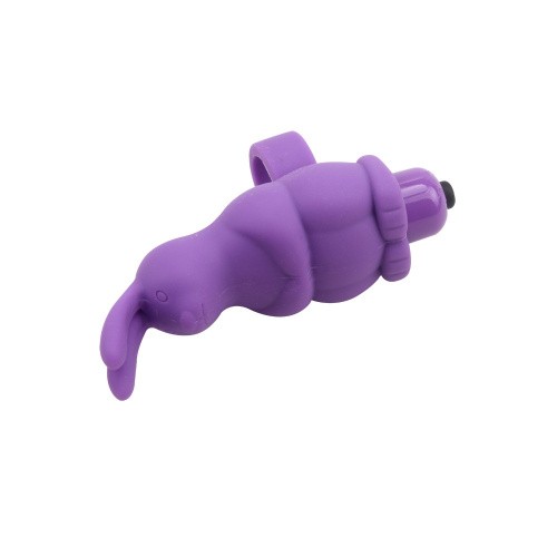 MisSweet Sweetie Rabbit Finger Vibrator Purple - Насадка на палець, 10 см (фиолетовый)