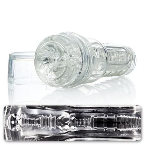 Fleshlight GO Torque компактный мастурбатор, 21,5 см (прозрачный)
