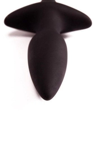 Pornhub Vibrating Butt Plug - анальная пробка с вибрацией, 14,5х3,5 см (чёрный)