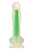 Dream Toys Radiant Glow In The Dark Soft Dildo - Фаллоимитатор, 17,5 см (зеленый)