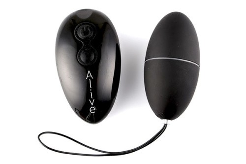 Alive Magic Egg 2.0 виброяйцо с беспроводным пультом управления, 7.5х3.5 см (черный)