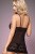 Obsessive 837-BAB-1 babydoll - эротический бэби долл, L/XL (чёрный)