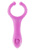 Toy Joy Vibrating Clit-stim C-ring - виброкольцо на пенис, 10х3,5 см (розовый)