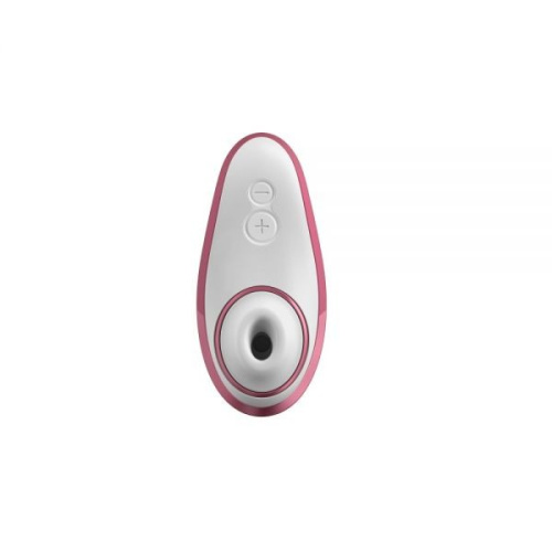 Womanizer Liberty Pink Rose + Лубрикант 50 мл - Бесконтактный стимулятор клитора, 10.4х5.5 см (розовый)