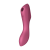 Satisfyer Curvy Trinity 3 - Вакуумный вибратор и стимулятор для точки G, 17.5х5.3 см (красный)