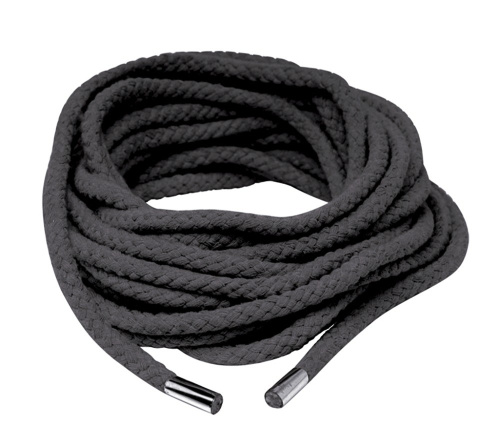 Мотузка Fetish Fantasy Japanese Silk Rope, 10 м (Чорний) - купити в Києві, Україні