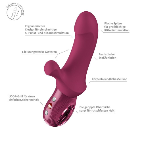 Пульсатор кролик Fun Factory Bi Stronic Curve