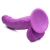 Pop Peckers 7.5" Dildo Purple - Фаллоимитатор, 21,5 см (фиолетовый)