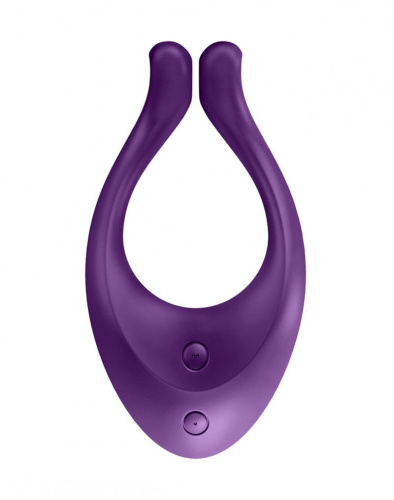 Satisfyer Endless Love (ex. Partner Multifun 1) многофункциональный вибратор для пар, 13х6,5х3,5 см (фиолетовый)