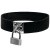 Sportsheets Sex And Mischief - Lock & Key Collar - Чокер с замочком и кольцом для поводка Sportsheets Sex And Mischief - Lock & Key Collar - Чокер с замочком и кольцом для поводка