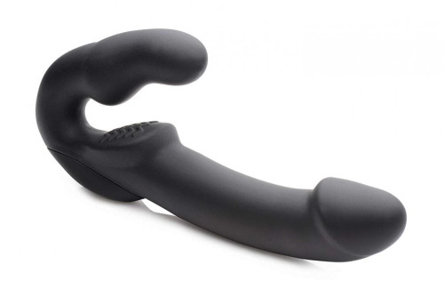 Безремневой страпон Evoke Rechargeable Vibrating Strapless Strap On, 24.7 см