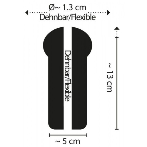 Orion Pocket Masturbator Twister Masturbator - Карманный мастурбатор, 15х5 см (прозрачный)