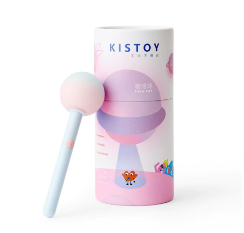 KisToy Lala Pop - вибратор леденец на палочке, 12,4 см 