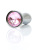 Анальная пробка с кристаллом B-Series Jewellery Silver Plug, M Анальная пробка с кристаллом B-Series Jewellery Silver Plug, M