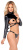 Боди с ремешками Bad Kitty Bondage Body, M