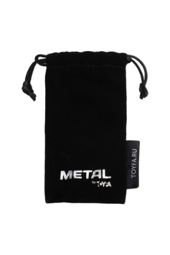 Gold anal plug TOYFA Metal - Золотистая анальная пробка с кристаллом, 7.8х3.5 см (красный)