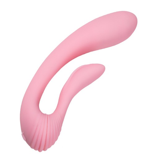 Femintimate Dual Massager - Вибратор вагинально-клиторальный, 18х3,2 см