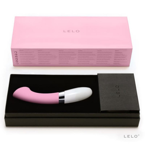 Lelo Gigi 2 - Вибратор для точки G, 16.5х3.8 см (розовый)