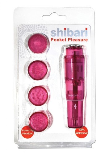 Shibari Pocket Pleasure - Мини стимулятор (розовый)
