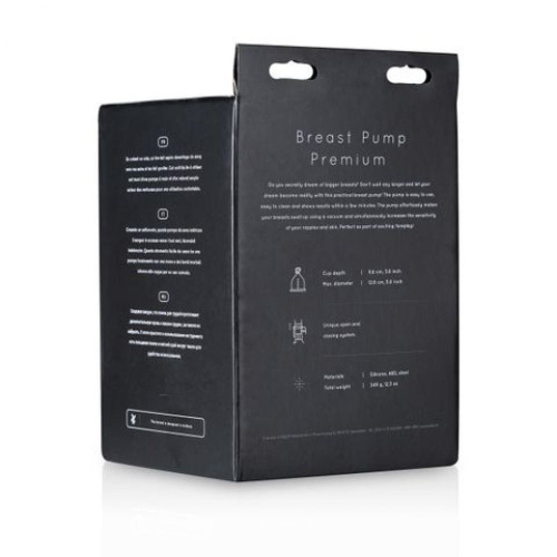 SAIZ Breast Pump Premium - Ручна вакуумна помпа для грудей, 9.6х12.8 см - купити в Києві, Україні
