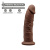 SilexD Henry Brown Model 2 - двухслойный фаллоимитатор, 19 см SilexD Henry Brown Model 2 - двухслойный фаллоимитатор, 19 см