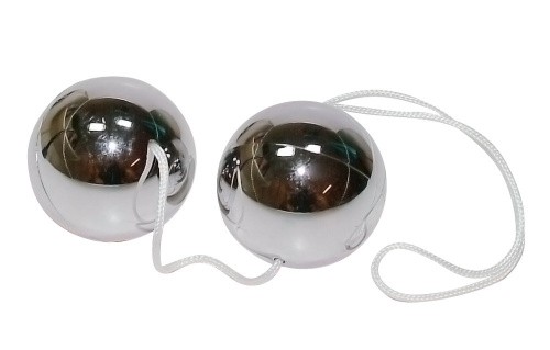 Basic Loveballs Silber - Вагинальные шарики, 23 см (серебристый)