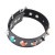 Behave! Collar With Thorns ошейник для БДСМ с цветными заклепками, 40х3.3 см (чёрный) Behave! Collar With Thorns ошейник для БДСМ с цветными заклепками, 40х3.3 см (чёрный)