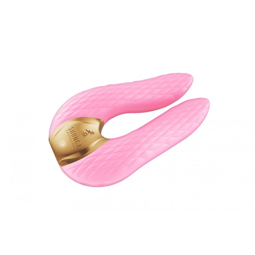 Shunga - Aiko Intimate Massager - Вібромасажер, 10.8х6.5 см (рожевий) - купити в Києві, Україні