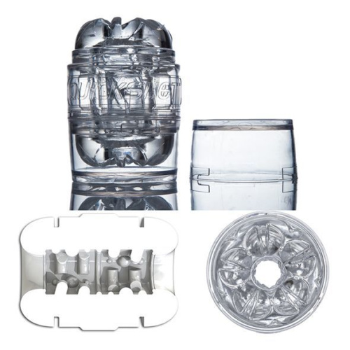 Fleshlight Quickshot Vantage компактный мастурбатор, отлично для пар и минета, 11 см