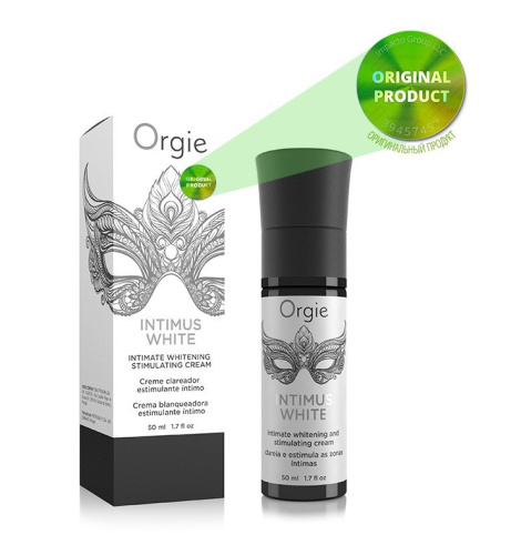 Orgie Intimus White гель для осветления кожи с возбуждающим эффектом, 50 мл