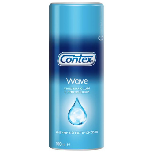 Contex Wave - увлажняющая смазка на водной основе с пантенолом, 100 мл