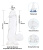 Addiction Crystal Clear Dildo with Balls 6" - Прозрачный фаллоимитатор с присоской, 10.1х3.8 см Addiction Crystal Clear Dildo with Balls 6" - Прозрачный фаллоимитатор с присоской, 10.1х3.8 см