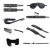 Alive - Secret Desires Black BDSM Kit - Набір із восьми предметів - купити в Києві, Україні
